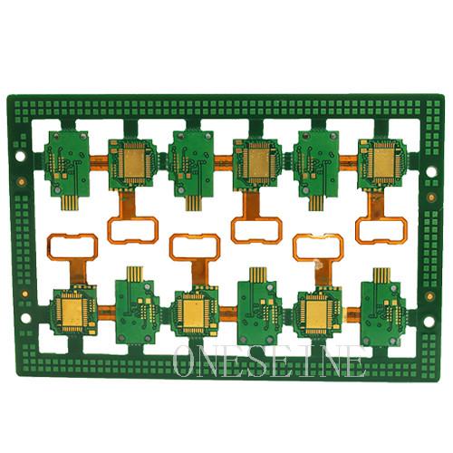 Cheap Hdi Rigid Flex Pcb 6 Layer PI FPC With ENIG Surface Manufacturing Process for sale