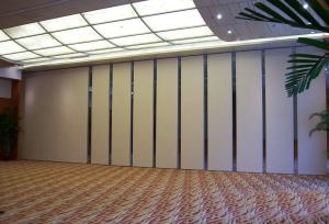 Retractable Temporary Operable Sound Proof Sliding Partition Walls Panel Width 500 mm