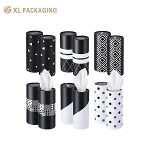 China Round Paper Tube Tissue Box with Strong Water Absorption and Customized Packing Style on sale