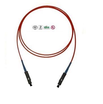 Cheap Single Core 6cores MU Type Fiber Optical Patch Cord Cable PC Multimode for sale
