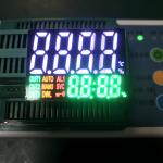 Multicolour Double Row Four Digit 7 Segment Led Display For Control Instruments