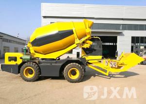 4 Cubic Meter  Self Loading Concrete Mixer With Self Propelled Concrete Mixing System Easy Operating