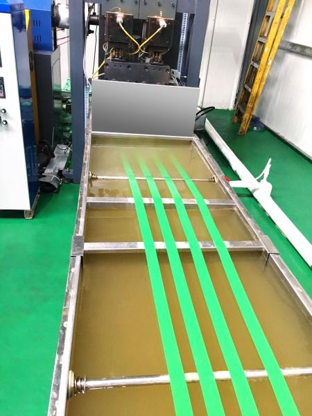 Cheap 4000L Pre-Drying Tower PET Strap Making Machine With 3 Lines For Tobacco And Paper for sale