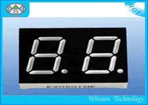 Energy Saving 7 Segment Led Display For Multimedia Product , Red / Blue / Yellow Color