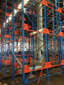 China Mini Load Automated Storage And Retrieval System ASRS With Double Mast Crane on sale