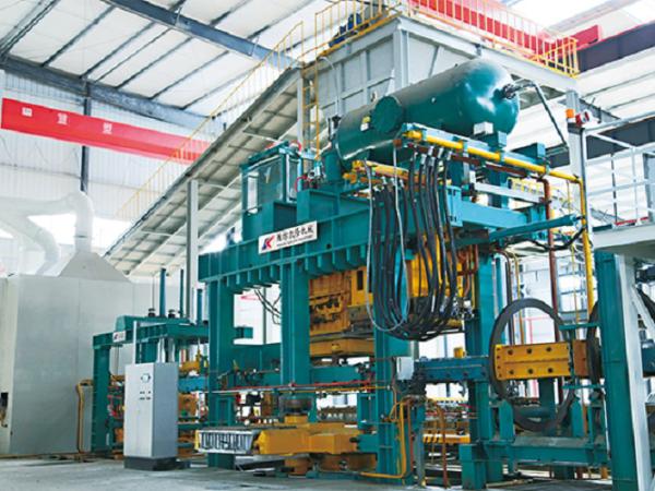 Cheap Static Pressure Moulding Line , Flask Moulding Line Machine Complex Castings for sale