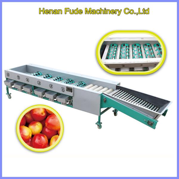 Cheap cherry tomato cleaning and sorting machine, cleaning grading machine for sale