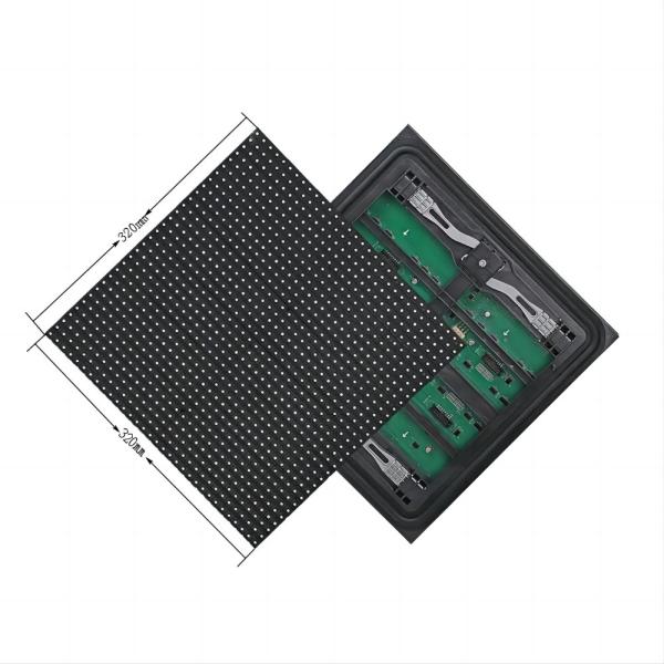 Cheap Tri-color Led Display Module P5 P6.6P8 P10 External 320 X 320 P6.67 Front Service Led Panel for sale