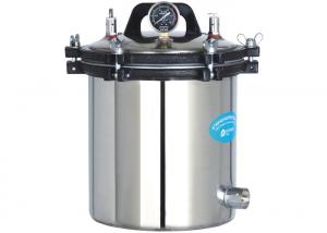 Best Electric / LPG Heated Small Autoclave Sterilizer With Double Scale Indicator Pressure Gauge wholesale