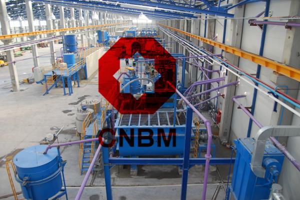 Cheap Flow On Process Fiber Cement Board Production Line With Board Forming Machine for sale
