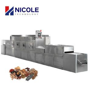 Condiments Microwave Industrial Sterilization Machine Adjustable Temperature