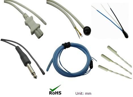 Cheap Disposable Medical Temperature Probe NTC Temperature Sensor for sale