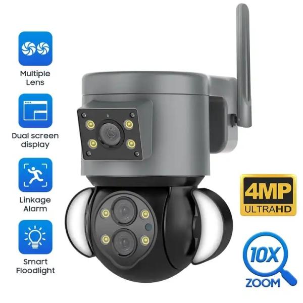 Cheap 10x Zoom IP WiFi Wireless Camera System Multipurpose Weatherproof for sale