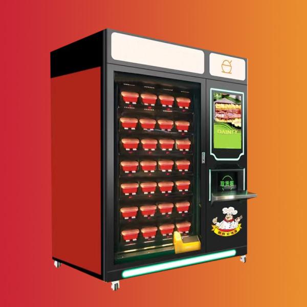 Cheap YY Food Pizza Bread Vending Machine Microwave Heated Vending Machine for sale