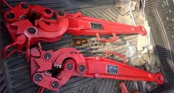 Cheap Cast Handling Tools Type B Manual Tong Complete With Jaw Assembly for sale