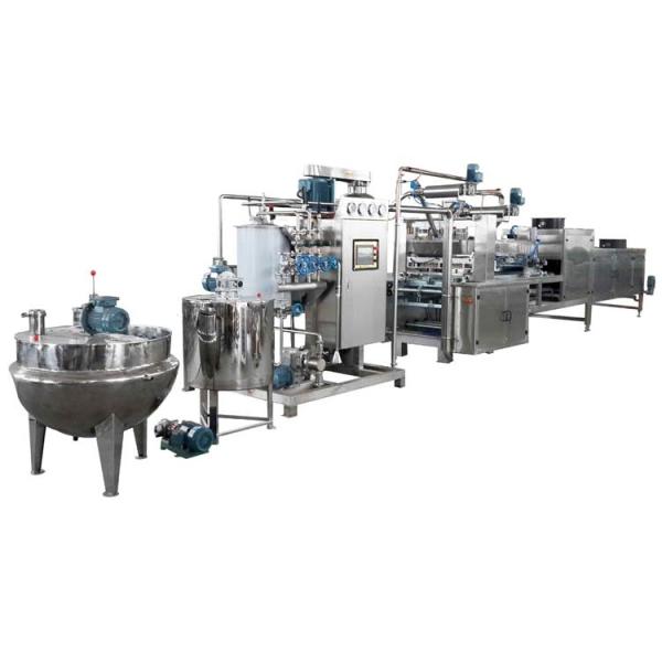 Cheap Automatic Hard Boiled Lollipop Candy Depositing Line With 150KG/Hours for sale