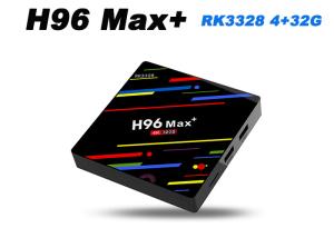 China H96 MAX+ RK3328 4G 32G Android 8.1 smart tv box on sale