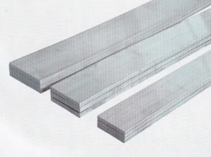 China 6061 T6 Extrusion Aluminum Flat Bar Steel Polished / PVDF Paint on sale