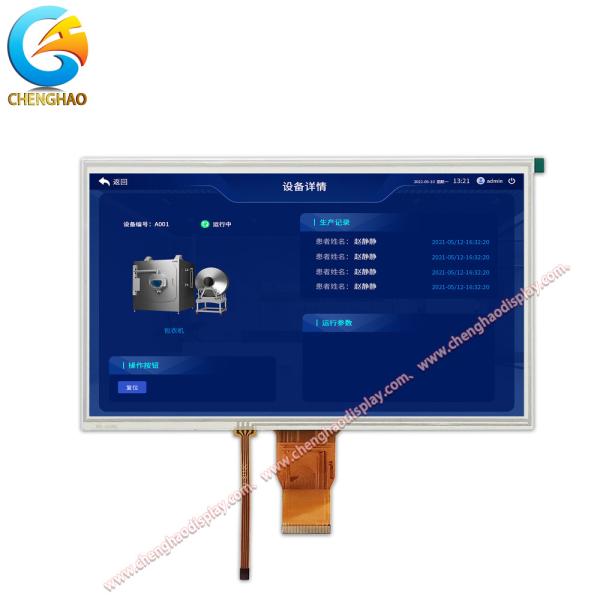 Cheap Hdmi Color Screen 10.1" Tft Display Module 1024*600 Dots Resolution With Resistive Touch for sale
