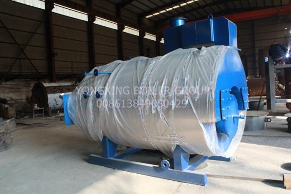 Cheap Commercial Food Factory Gas Fired Steam Boiler Fire Tube Structure CE Certificated for sale