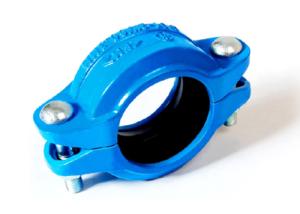 China Ductile Iron Grooved End Pipe Fittings Low Pressure DN25 Diameter on sale