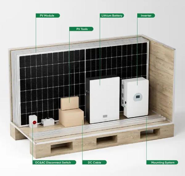 Cheap All In One Off Grid 5000 Watts Solar Energy Storage System 5Kva 3000W 30KW Hybrid Solar Panels System Complete Kit for sale