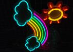 rainbow Custom neon sign led silica gel acrylic board handmade fashion lighting