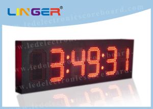 6 Digits Digital Clock Countdown Timer , Bus Station Digital Countdown Clock For Wall  