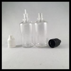 Best Clear Plastic Cosmetic Dropper Bottles 50ml , Medical Packing Plastic Eye Dropper Bottles wholesale