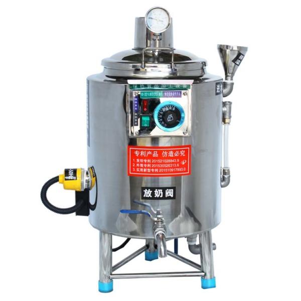 Cheap 10L Small Scale Milk Pasteurizer Machine Dairy Yogurt Making Egg Liquid Fruit Juice for sale