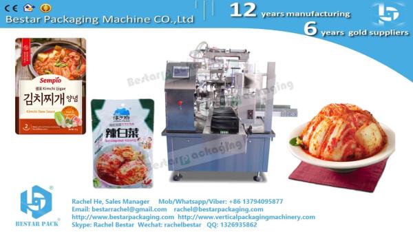 Cheap Automatic doyapck machine for kimchi packing in plastic pouch for sale