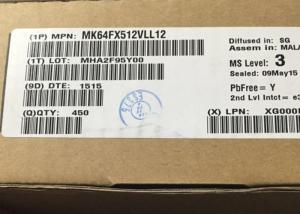 32BIT Integrated Circuit Chip MK64FX512VLL12 120MHz ARM Cortex-M4 Microcontroller