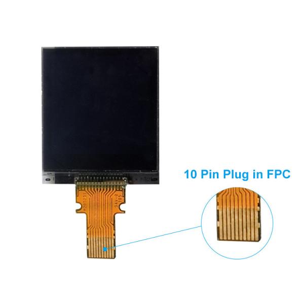 Cheap 1 Inch Sunlight Readable TFT , 128x128 Transflective Mode LCD Display Module for sale
