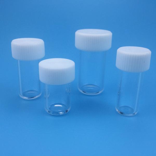 Cheap Fused Quartz Glass Container High Temperature Clear for sale