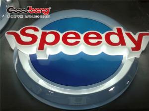 Best CE Certificate Round Rotating LED Light Box Display wholesale