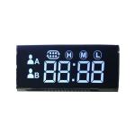 Metal PIN LCD Digital Display / HTN Positive Transflective Segment LCD Display