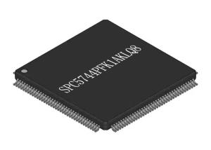 Microcontroller MCU SPC5744PFK1AKLQ8 32Bit Dual Core Microcontroller Chip LQFP144