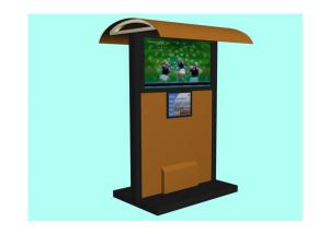 Best Golf Park Plaza 	LCD Digital Signage , Shopping Mall Advertising Display Outdoor Electronic Signs wholesale