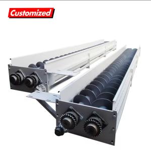 China Large Capacity Sawdust Chain Scraper Conveyor High Performance For Industry on sale