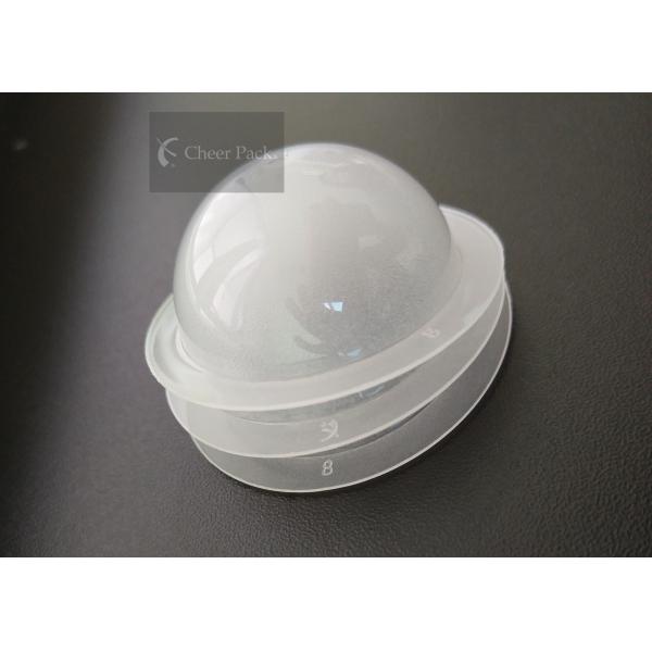 Round Bottom Plastic Capsule Recipe Pack For One Time Sleepping Mask