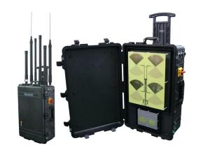 Best Man Pack Drone Frequency Jammer / Drone Jamming Device For Privacy Protection wholesale