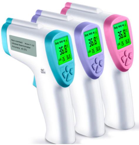 Cheap LCD Forehead Thermometer Non Contact Infrared Thermometer Medical for sale