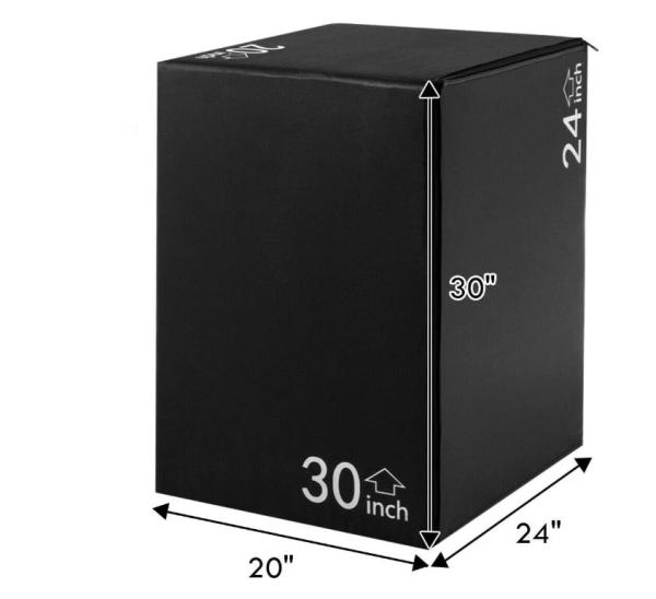 Cheap Plyometric Adjustment Fitness Foam Boxes For Jump Training  With High Density Pe Foam , Pvc Cover for sale