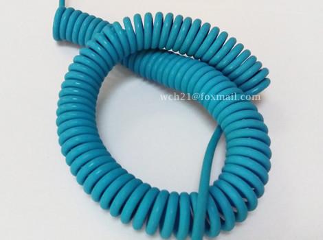 Cheap UL20413 TPU Sheathed Control Box Spiral Cable for sale