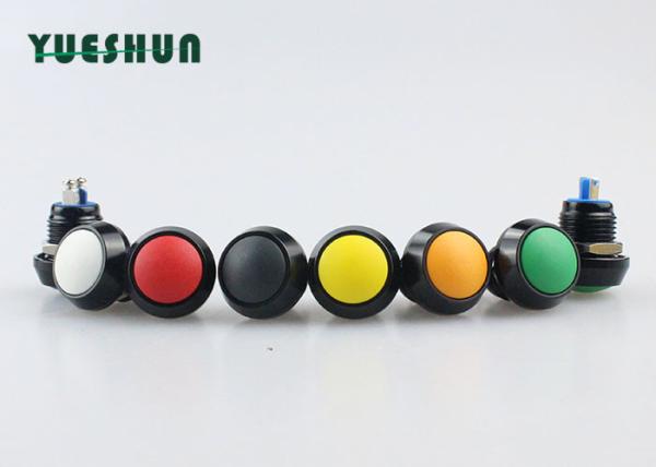 Cheap Mini Momentary Push Button Switch , Momentary Switch Normally Open Waterproof for sale