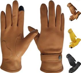 Best Fashion Men Protective Work Gloves Touch Screen Work Genuine Unlined Leather wholesale