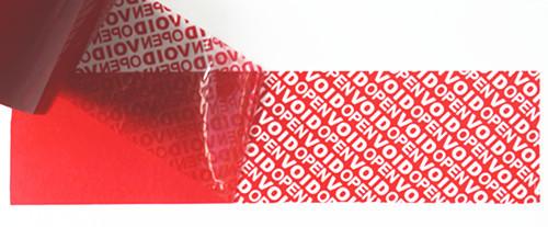 Cheap SEAL QUEEN Custom Logo Tamper Evident Void Open Security Seal Tape for sale