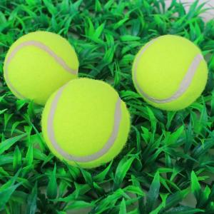 Best Rubber Polyester Tennis Racket Ball 5cm Small Toy Pet Dog Tennis Balls wholesale