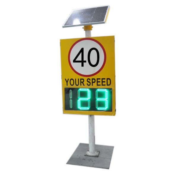 Pixel Pitch Digital Display Speed Limit Warning Sign With IP65 Variable Message