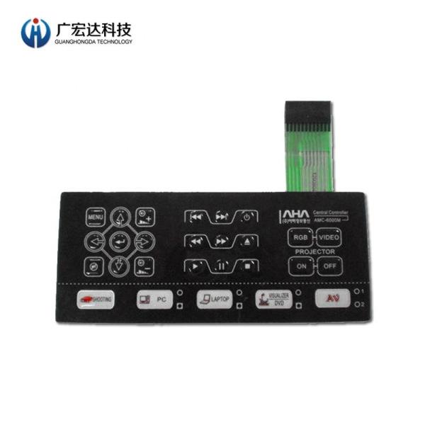 Cheap Overlay Graphic Keyboard Membrane Switch Devices Control Keypad Circuit Print for sale